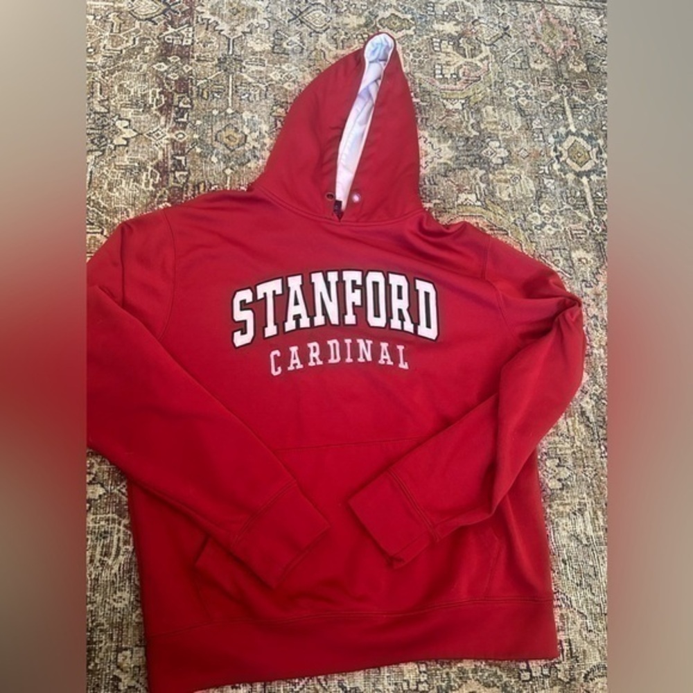 Colosseum Red Stanford Hoodie